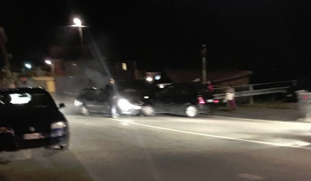 incidente frontale