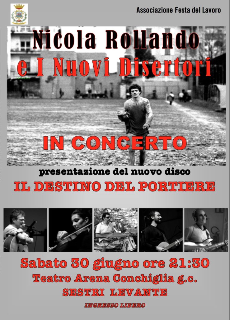 concerto Nicola Rollando e i Nuovi Disertori